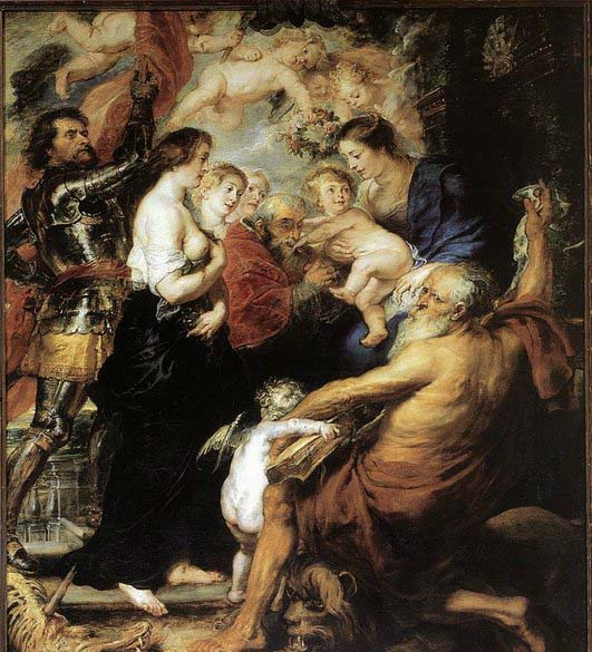 Peter Paul Rubens Our Lady with the Saints